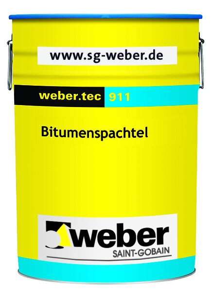 WEBER.TEC 911 N BITUMENSPACHTEL SCHW 6KG