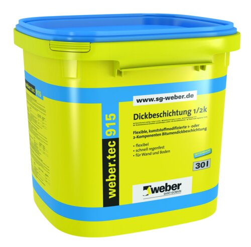 WEBER.TEC 915 DICKBESCHICHTUNG 1\/2K 10L