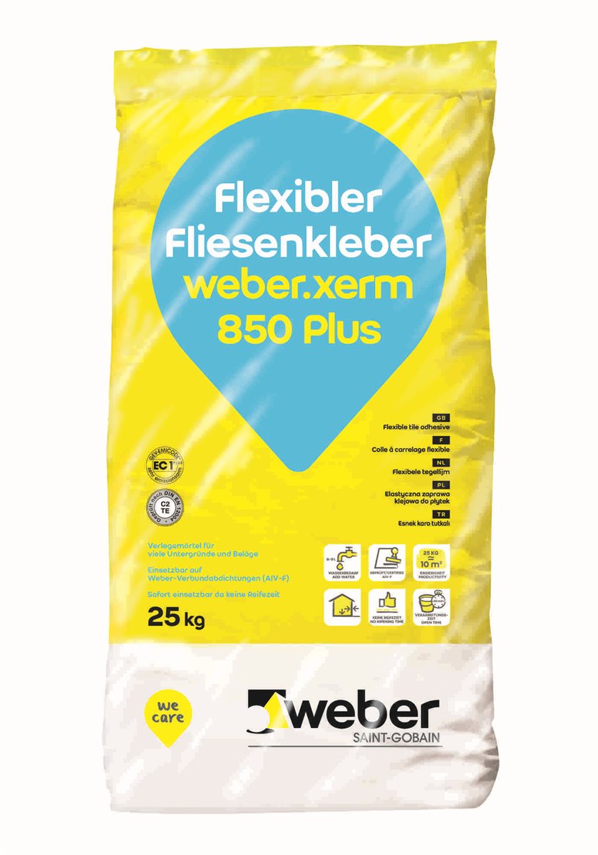 WEBER.XERM 850 PLUS FLIESENKLEBER 25KG