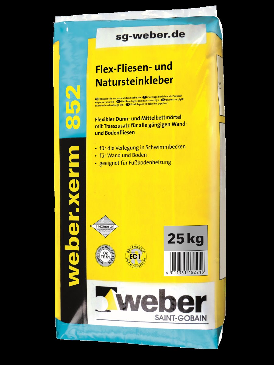 WEBER.XERM 852 FLEX-FLIESENKLEBER 25KG