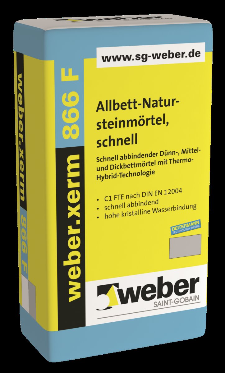 WEBER.XERM 866 F SCHNELL GRAU 20KG