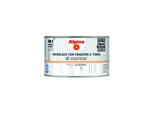 WEIßLACK F.FENSTER & TÜREN GLÄNZ. 300ML
