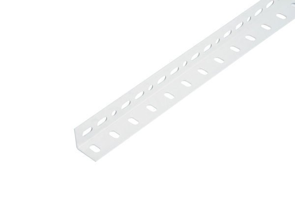 WINKELPROFIL WEIß GEL. 25X25X1,0X1000 MM