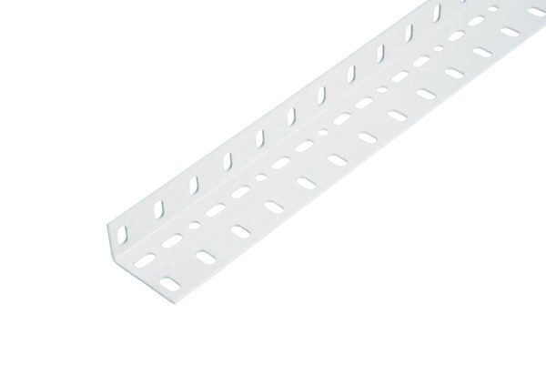 WINKELPROFIL WEIß GEL. 25X45X1,0X1000 MM