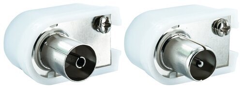 WINKELSTECKER/-BUCHSE-SET