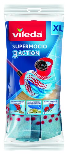 WISCHMOP SUPER 3XACTION VELOUR ERSATZ