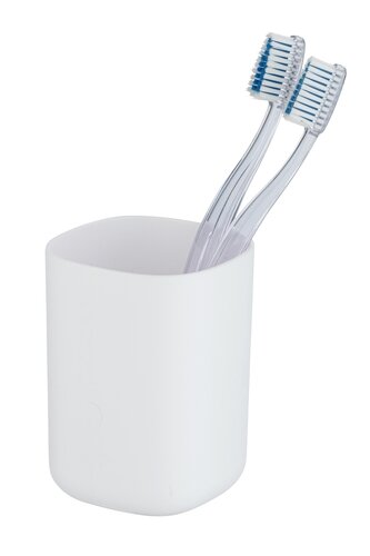 ZAHNPUTZBECHER DAVOS WEIß MATT