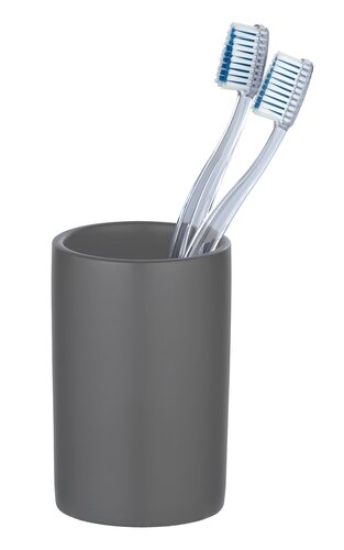 ZAHNPUTZBECHER POLARIS GRAU MATT
