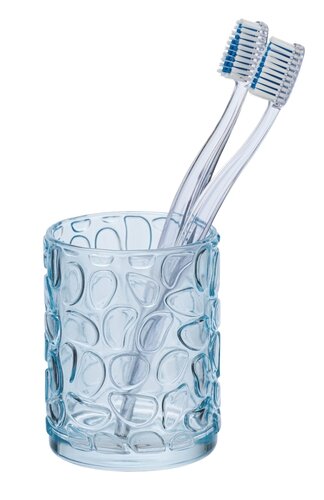ZAHNPUTZBECHER VETRO RUND BLAU