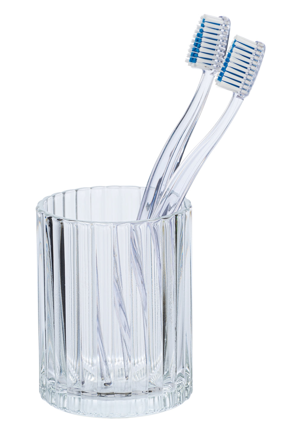ZAHNPUTZBECHER VETRO RUND TRANSPARENT