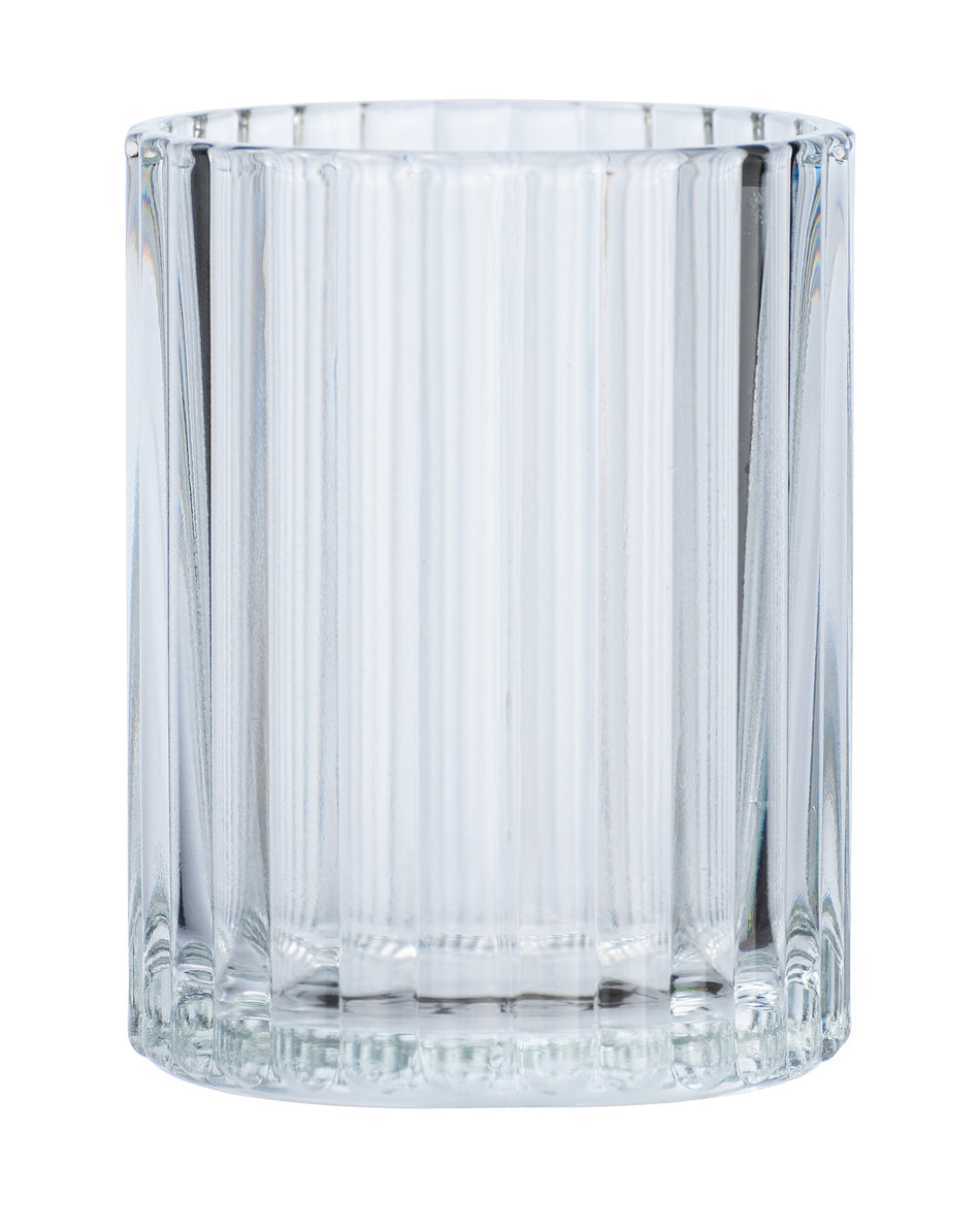 ZAHNPUTZBECHER VETRO RUND TRANSPARENT