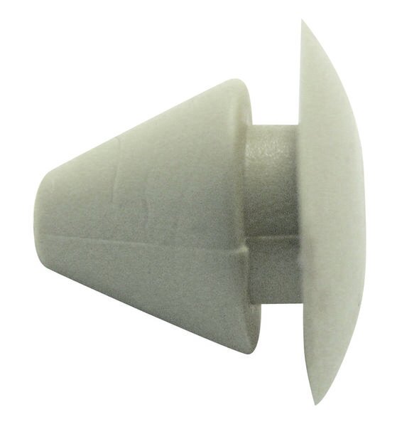 ZARGENPUFFER GUMMI BEIGE Ø12X13 MM