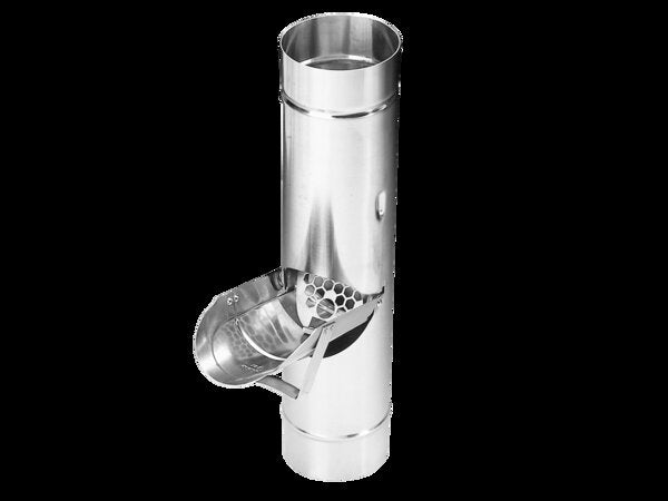 ZN REGENWASSERKLAPPE MIT SIEB 76 MM