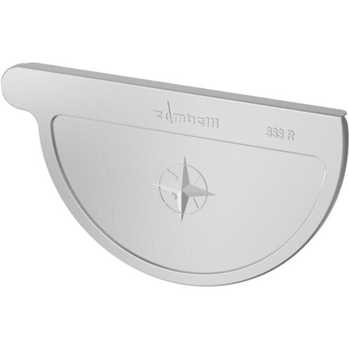 ZN RINNENBODEN 6TLG.RECHTS H.RUND 333 MM