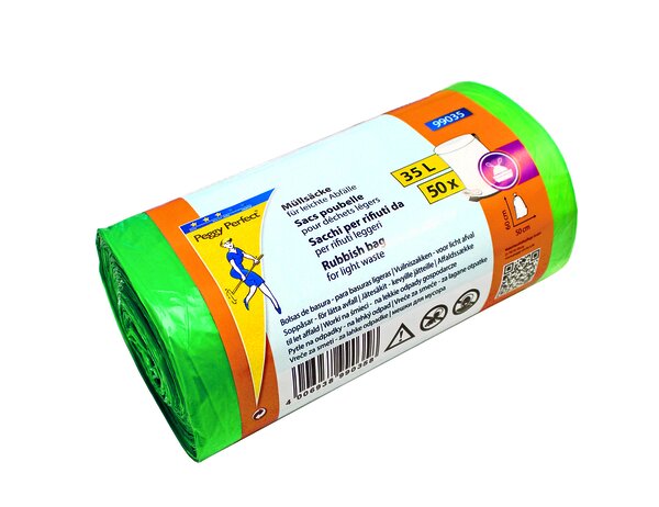 ZUGBAND-MÜLLBEUTEL 35L 50ER ROLLE