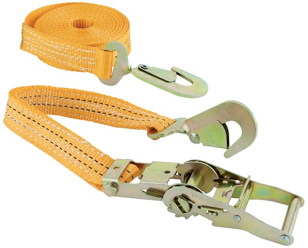 ZURRGURT ORANGE 2-TLG. 35 MM/6 M 2000 KG