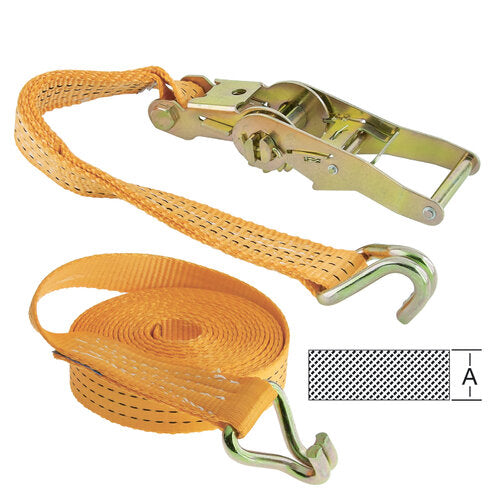 ZURRGURT ORANGE 2-TLG. 35 MM/8 M 3000 KG